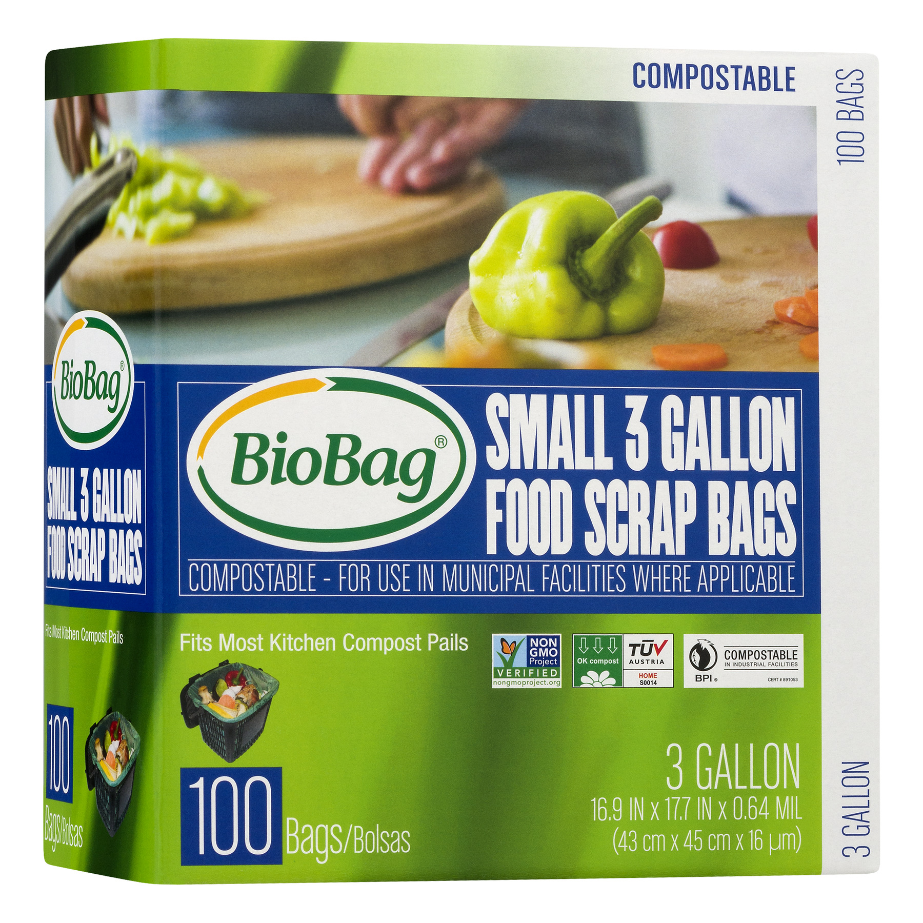 BioBag 10L Compostable Waste Bag (Art.No. 187020) BioBag